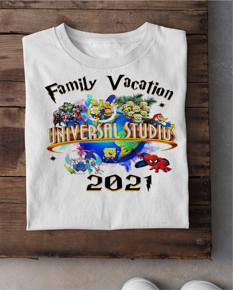 Family Vacation Universal Studios 2021 t-shirt shirt