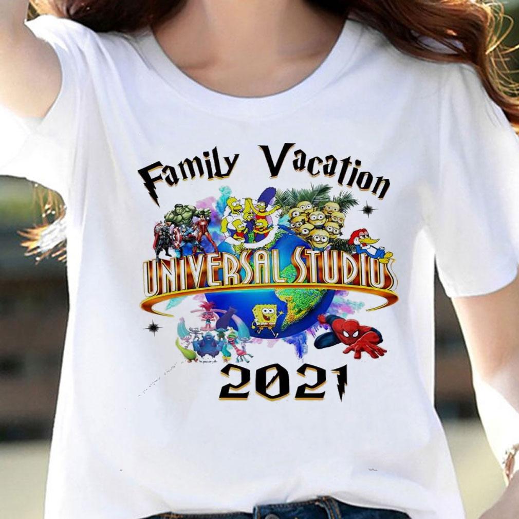 Family Vacation Universal Studios 2021 t-shirt woman shirt