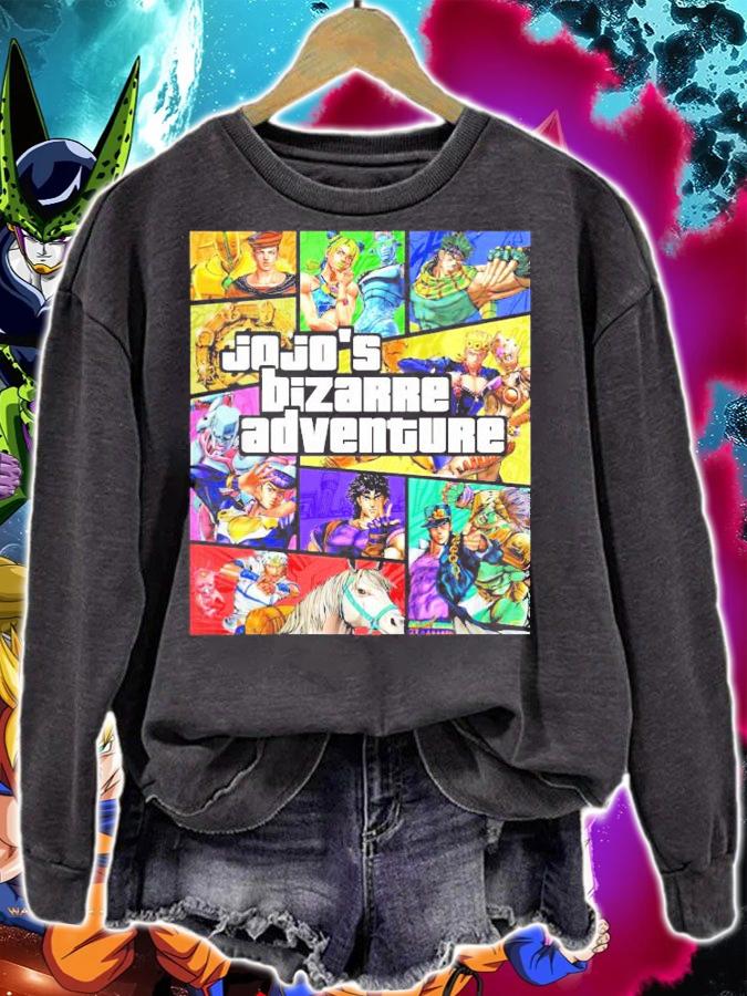 Grand Theft Auto Jojo's Bizarre Adventure shirt sweatshirt