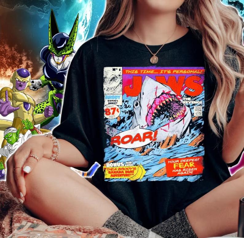 Jaws the revenge issue 1 shirt woman shirt