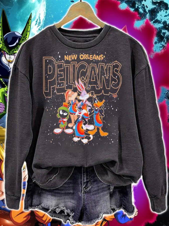 New Orleans Pelicans Space Jam 2 Home Squad Advantage shirt sweatshirt