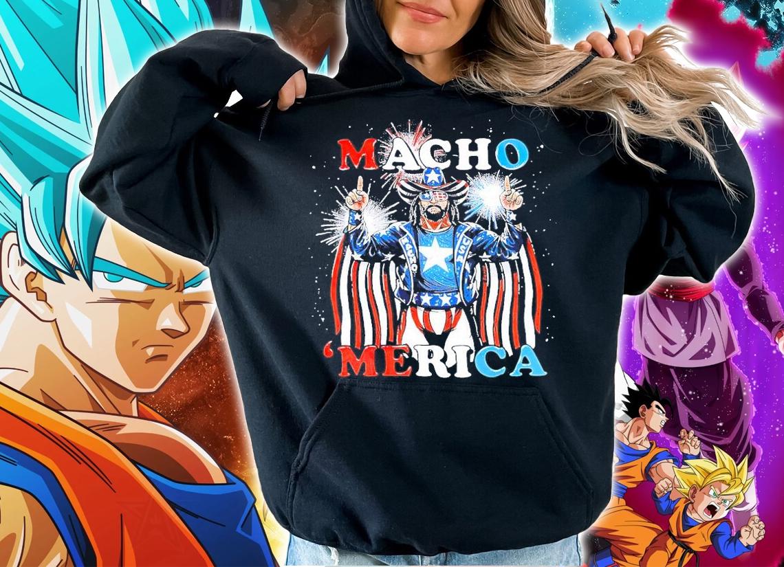 Pro-Wrestling Macho 'Merica shirt hoodie