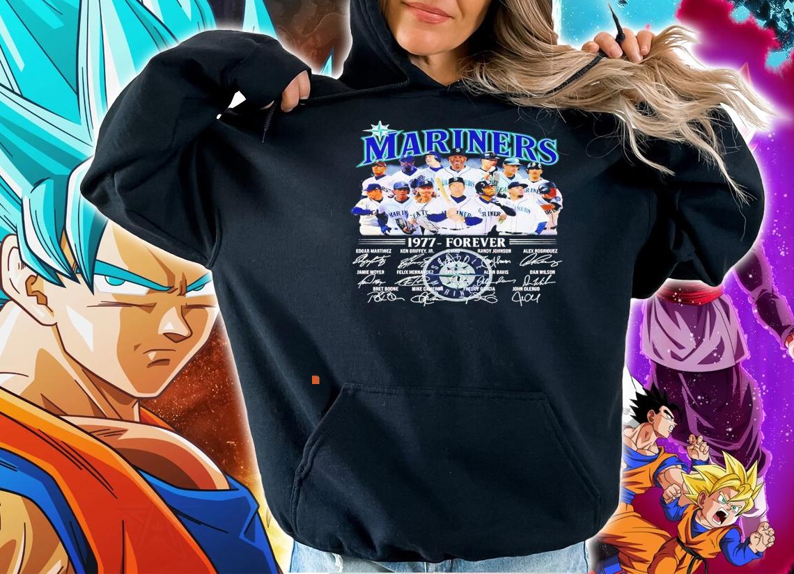 Seattle Mariners 1977 forever signatures shirt hoodie