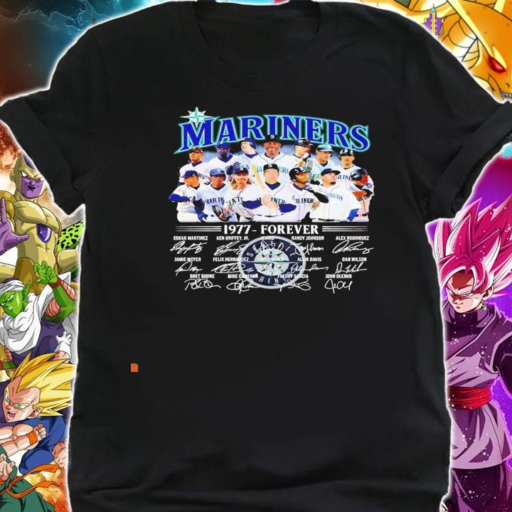 Seattle Mariners 1977 forever signatures shirt shirt