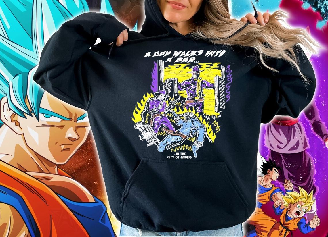 Warren Lotas a guy walks into a bar in the city of angels shirt hoodie
