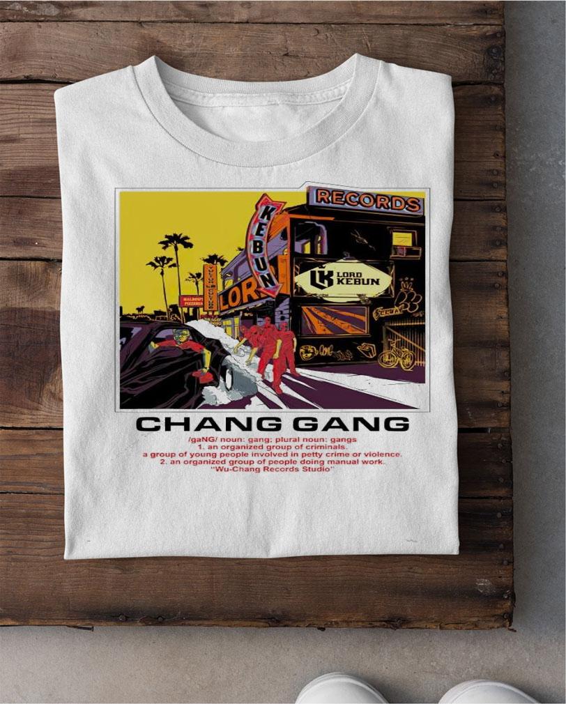 Records Kebun Chang Gang shirt shirt