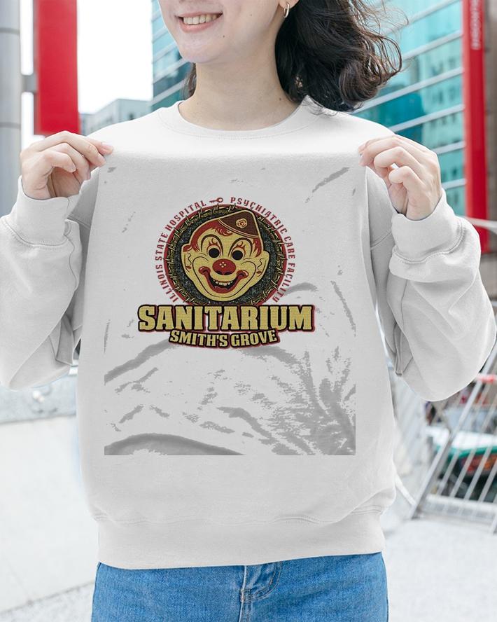 The Smiths Grove Sanitarium Illinois State Hospital Psychiatric Care Facility T-Shirt sweatshirt