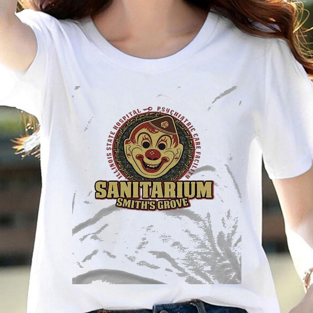 The Smiths Grove Sanitarium Illinois State Hospital Psychiatric Care Facility T-Shirt woman shirt