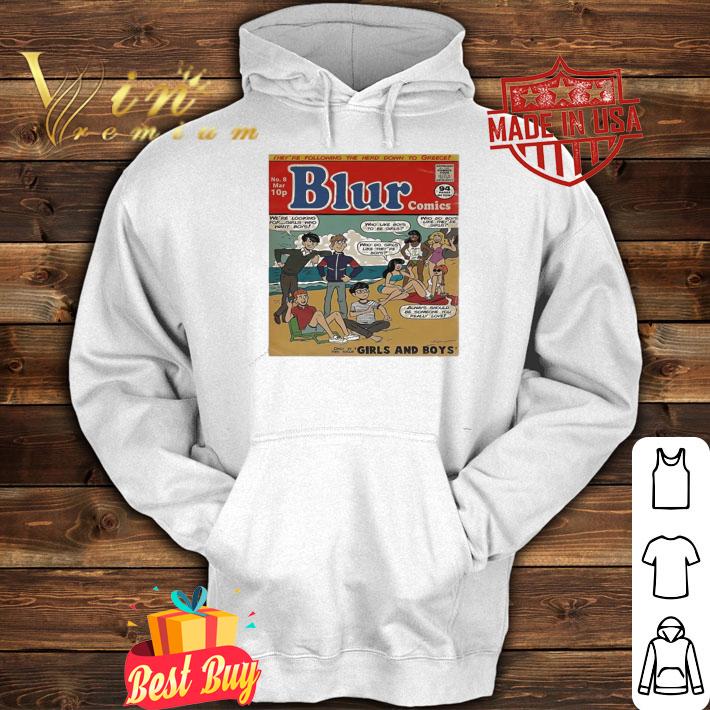 They're following the herd down to greece Blur shirt hoodie