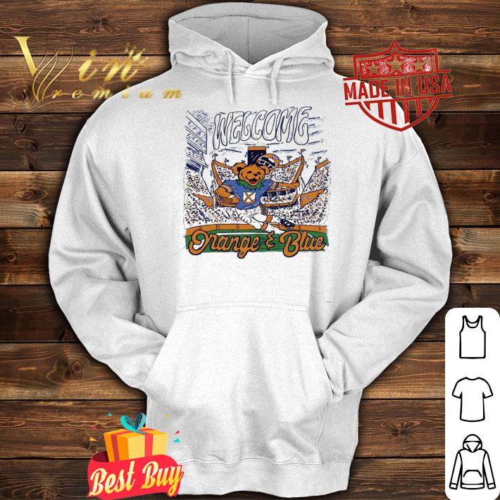 Welcome to the Orange and Blue shirt hoodie
