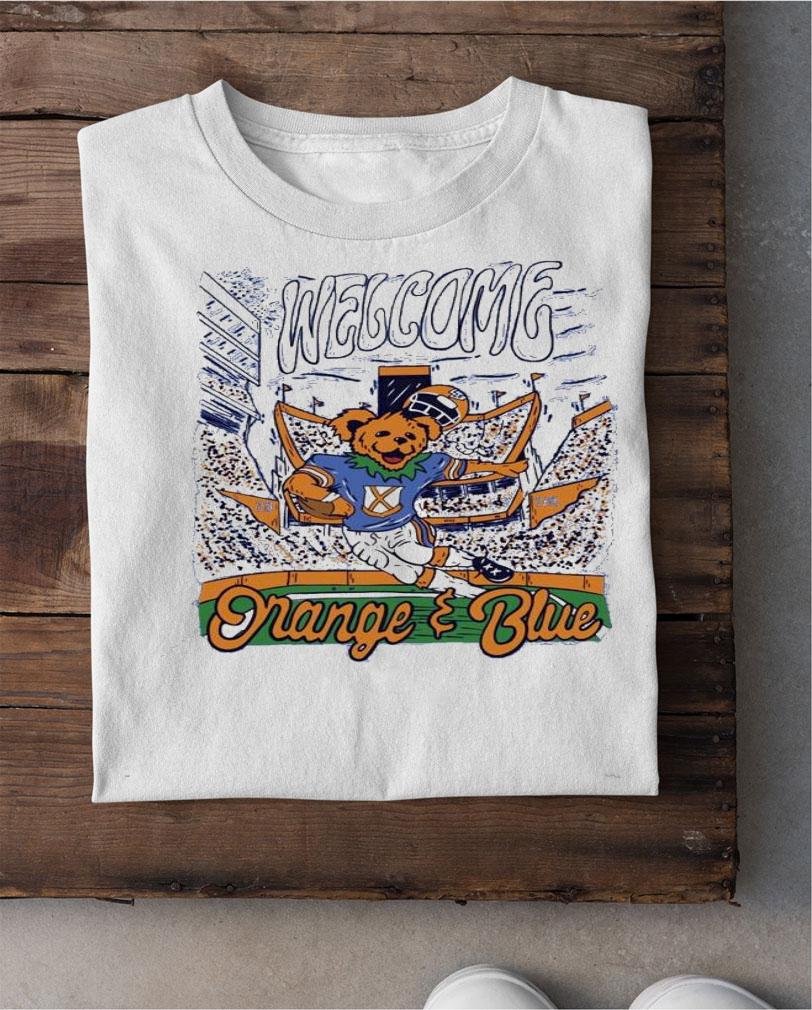 Welcome to the Orange and Blue shirt shirt