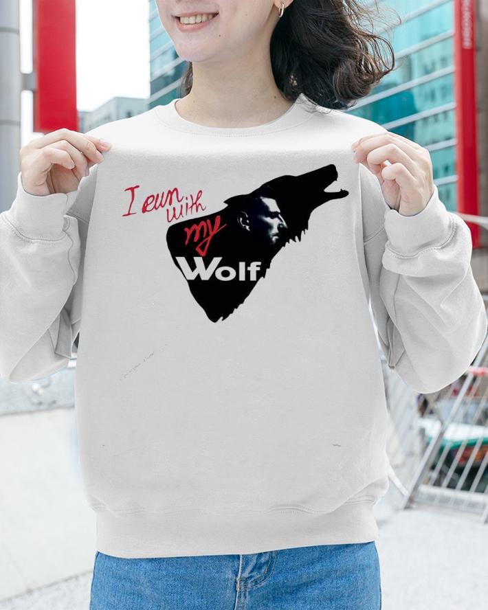 Novak Djokovic I run with my wolf shirt sweatshirt