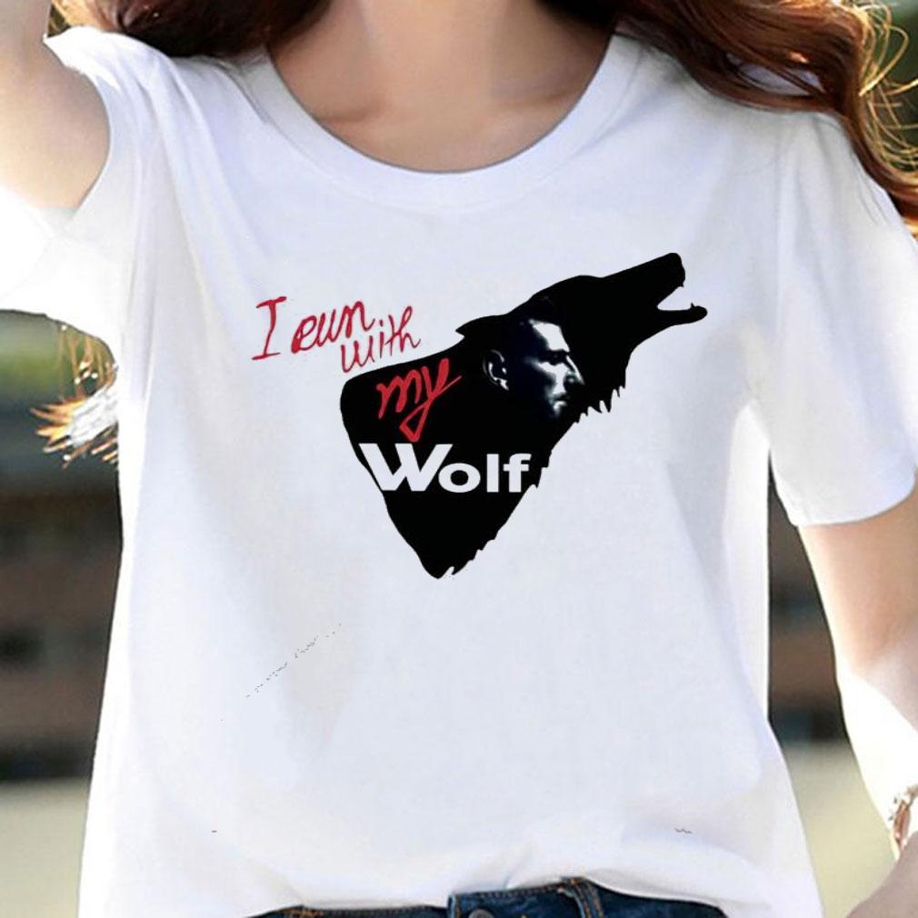 Novak Djokovic I run with my wolf shirt woman shirt