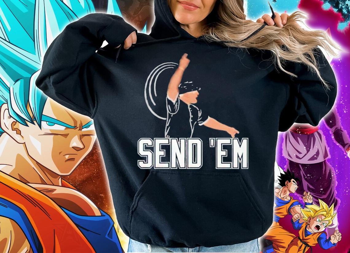 Send 'em baseball T-shirt hoodie