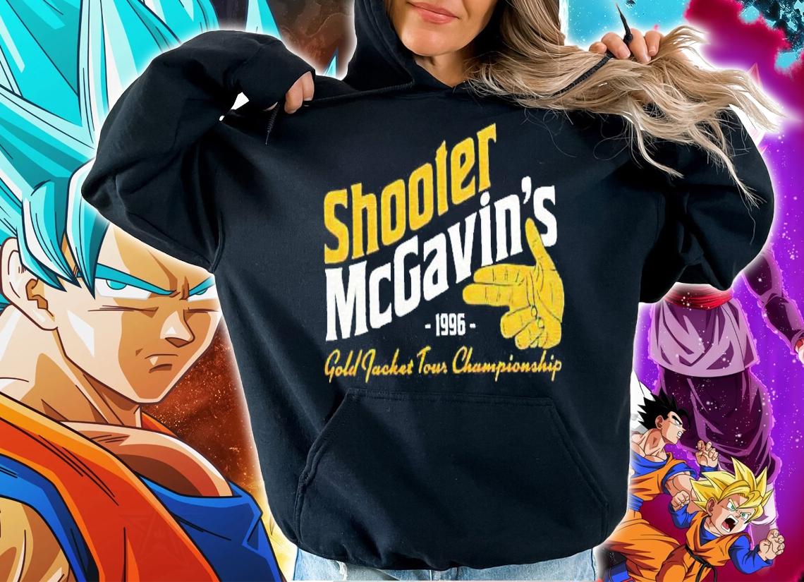 Shooter Mcgavin's 1996 Gold Jacket Tour Championship shirt hoodie