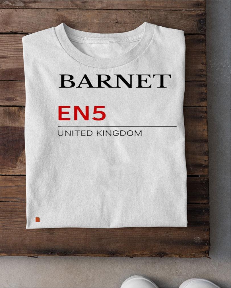 Postcode Barnet EN5 United Kingdom shirt shirt