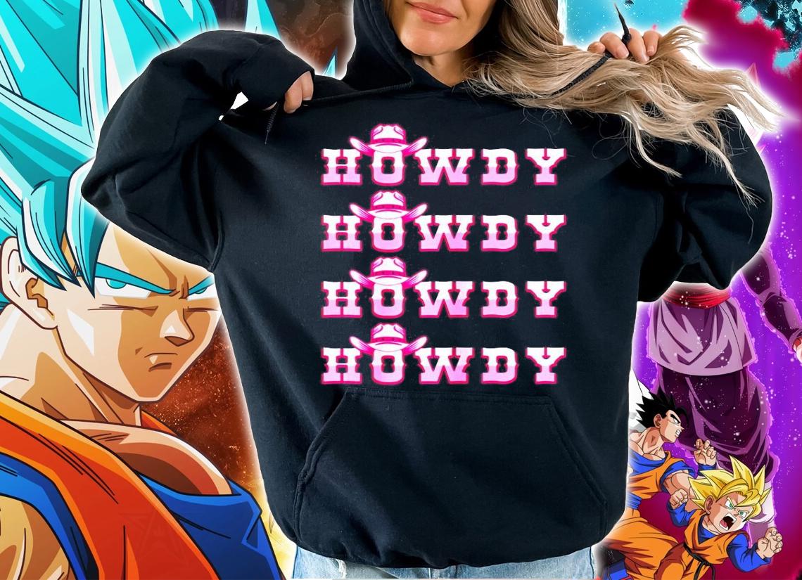 Pink Howdy Cow Girl Western Country Southern Rodeo shirt hoodie