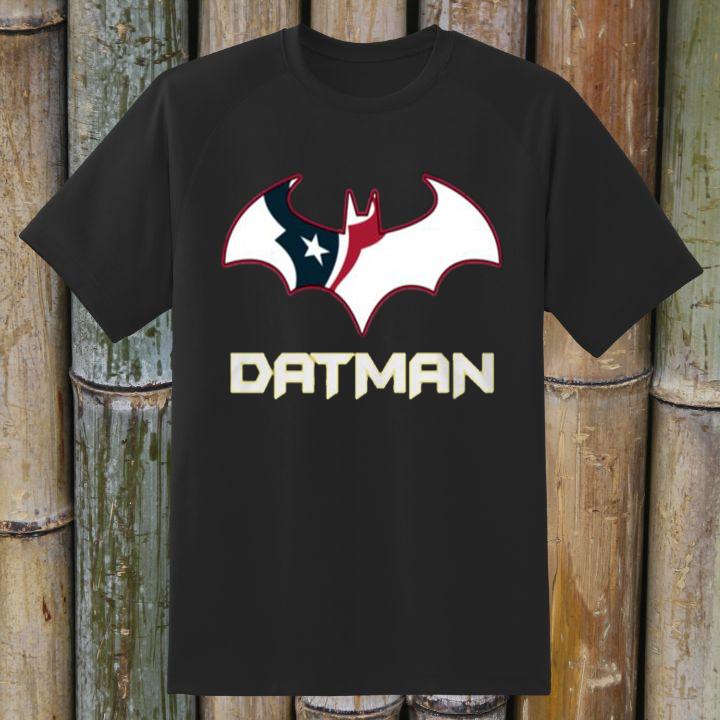 Shop Houston Texans Datman Batman Logo Shirt – Stand Out with Style