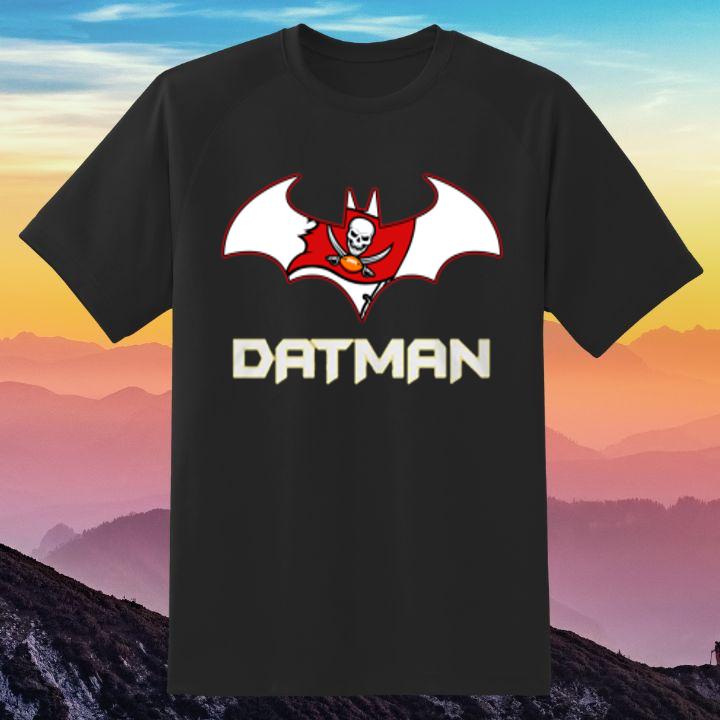 Exclusive Tampa Bay Buccaneers Datman Batman Logo Shirt - Must-Have Fan Gear
