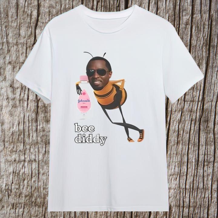 Bee Diddy Johnsons Baby Oil Meme T-Shirt