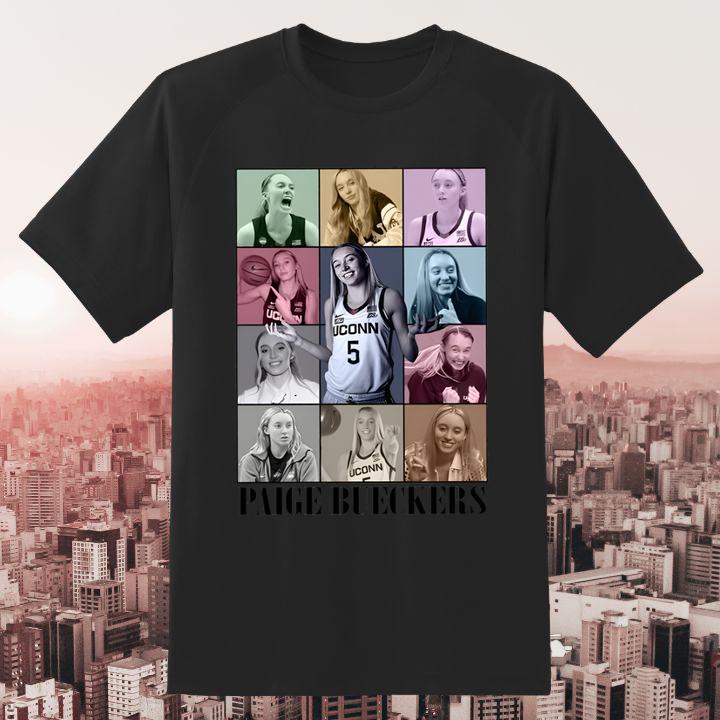 Paige Bueckers Uconn Huskies Womens Basketball Eras Tour Shirt