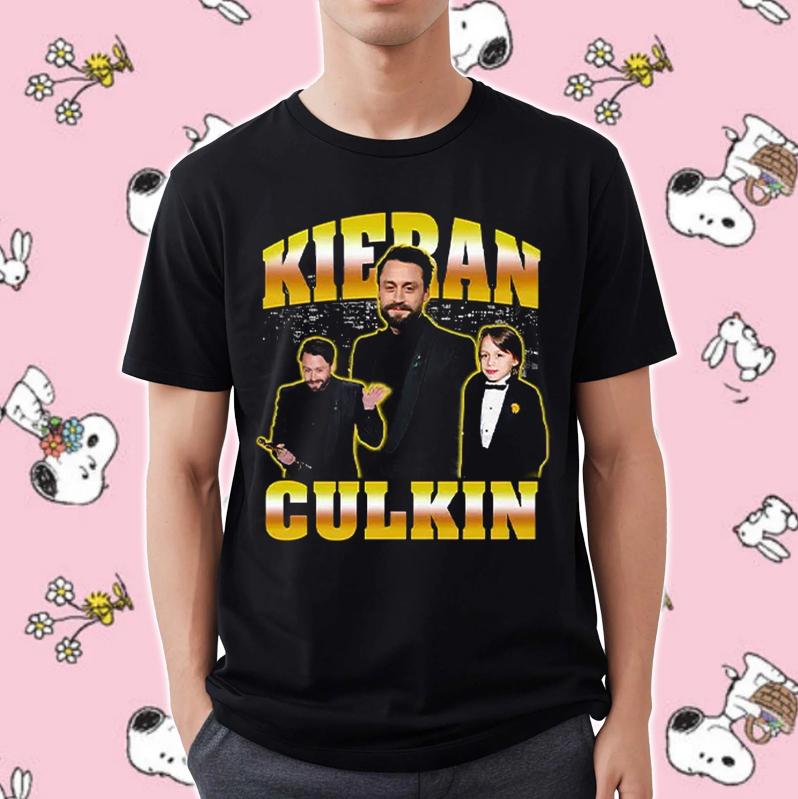 Kieran Culkin Wins Best Supporting Actor Oscars 2025 T-Shirt