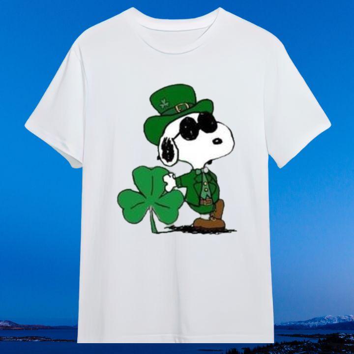 Snoopy Lucky Leprechaun St. Patricks Day Funny Irish T-Shirt