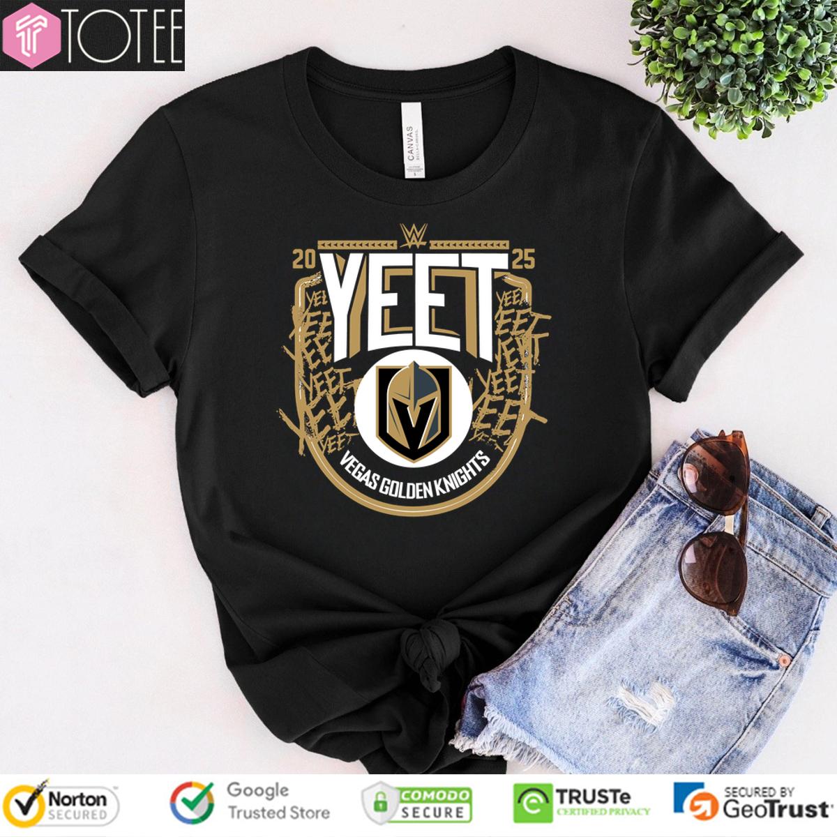 Jey Uso Yeet Vegas Golden Knights 2025 Shirt - Limited Edition!