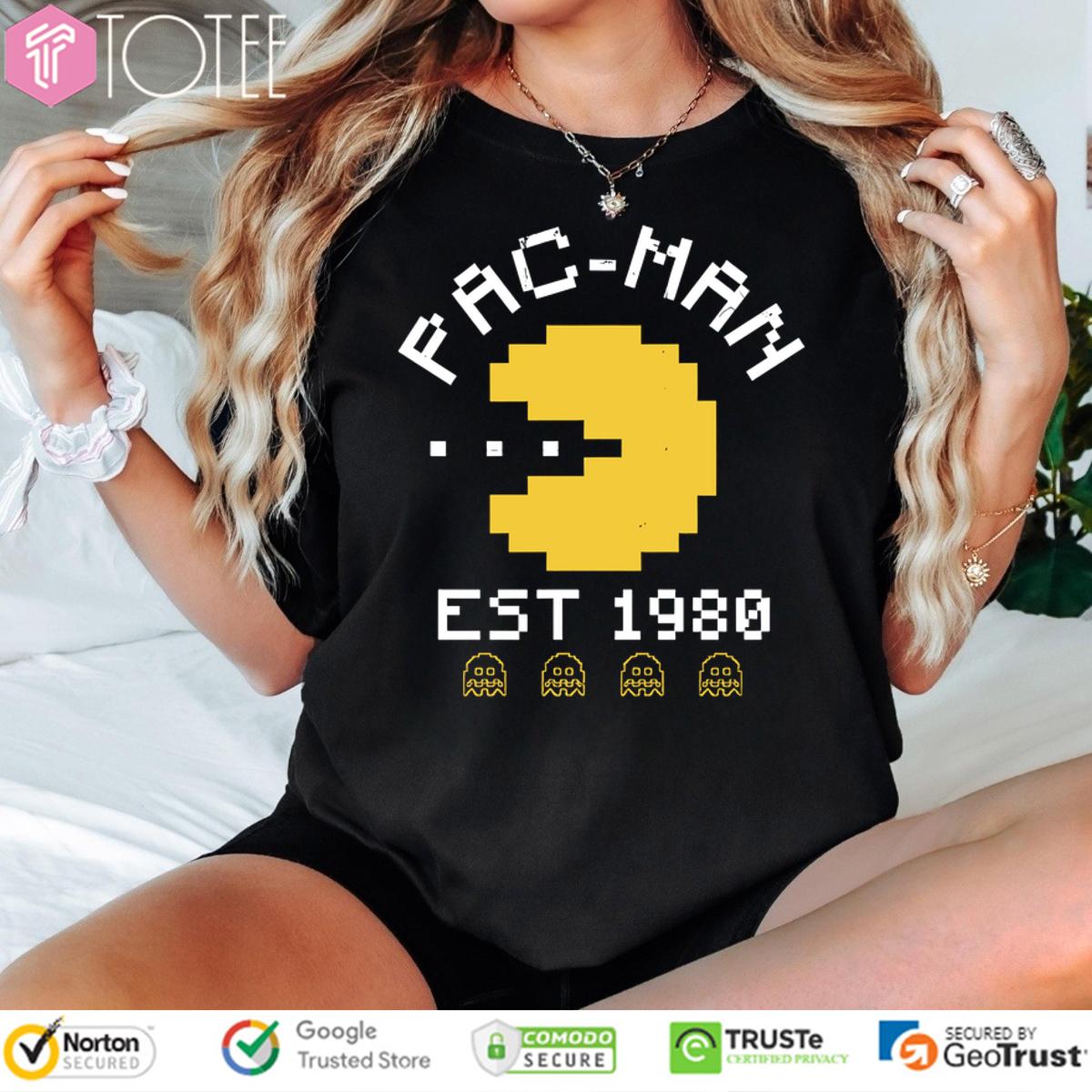 Pac Man Est 1980 Retro Shirt