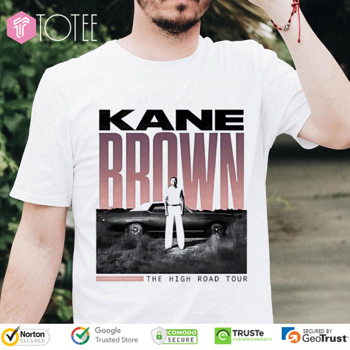 Kane Brown The High Road Tour 2024 Official Concert T-Shirt