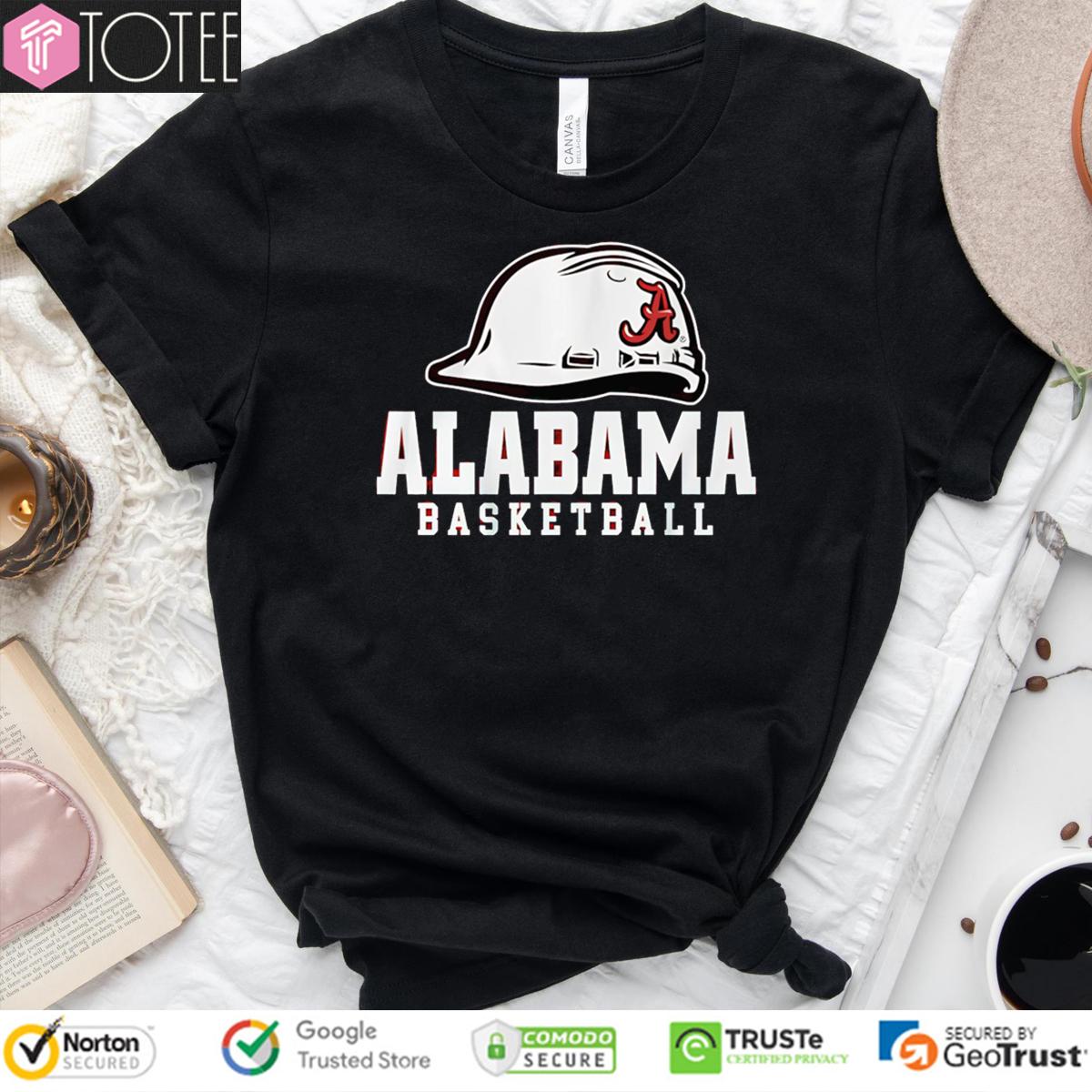 Hard Hat Alabama Crimson Tide Basketball T-Shirt