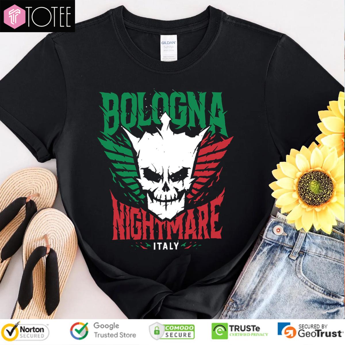 Cody Rhodes Bologna Nightmare Italy Shirt