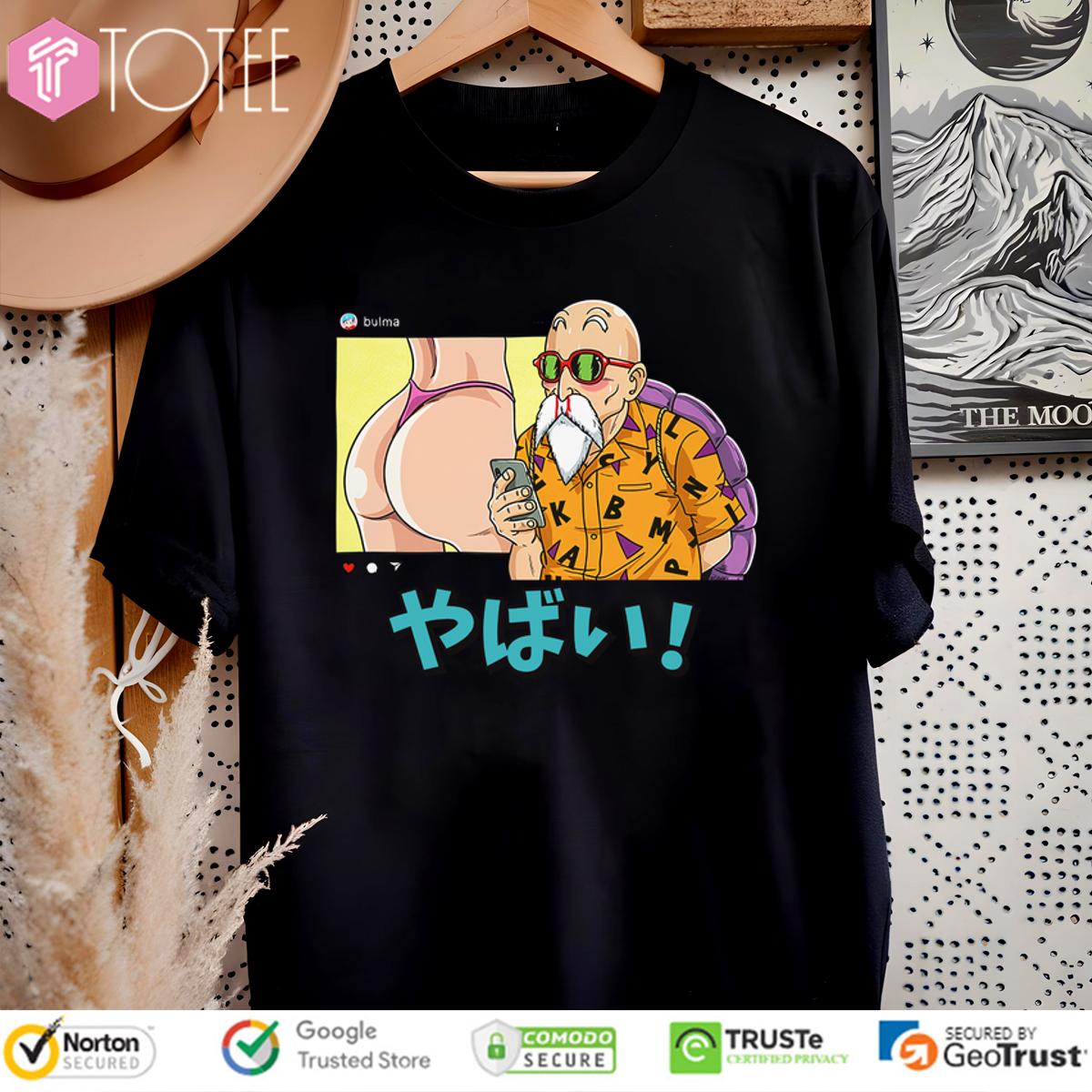 Dragon Ball Roshi Ig Master Sexy Girl Shirt