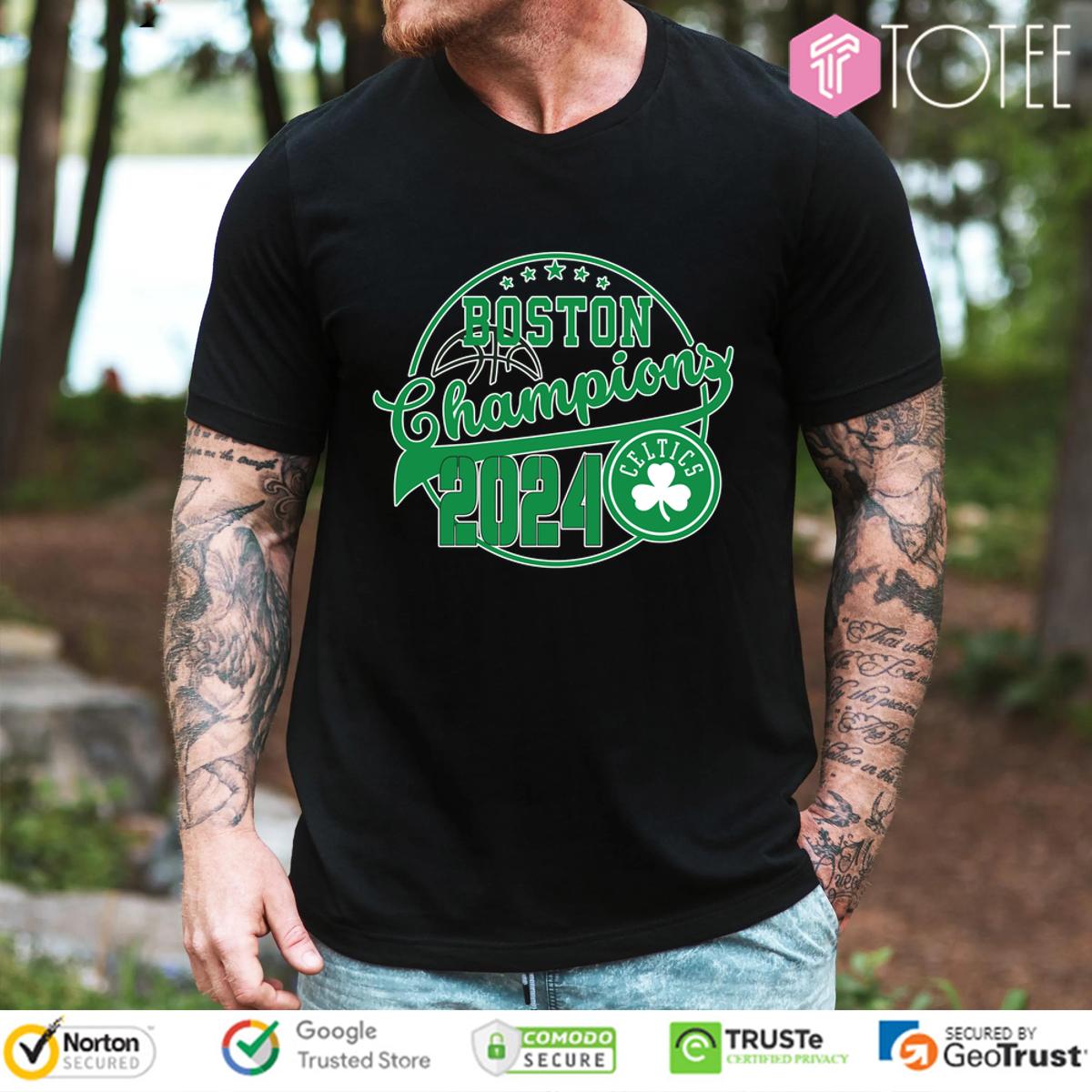 Boston Celtics Champions 2024 Basketball Shirt 