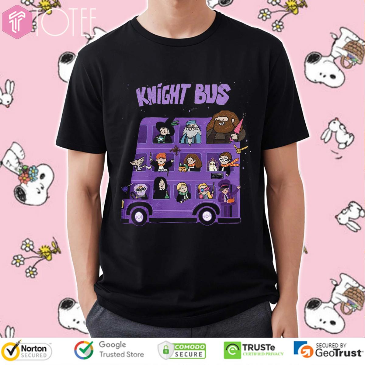 Harry Potter Characters Knight Bus T-Shirt