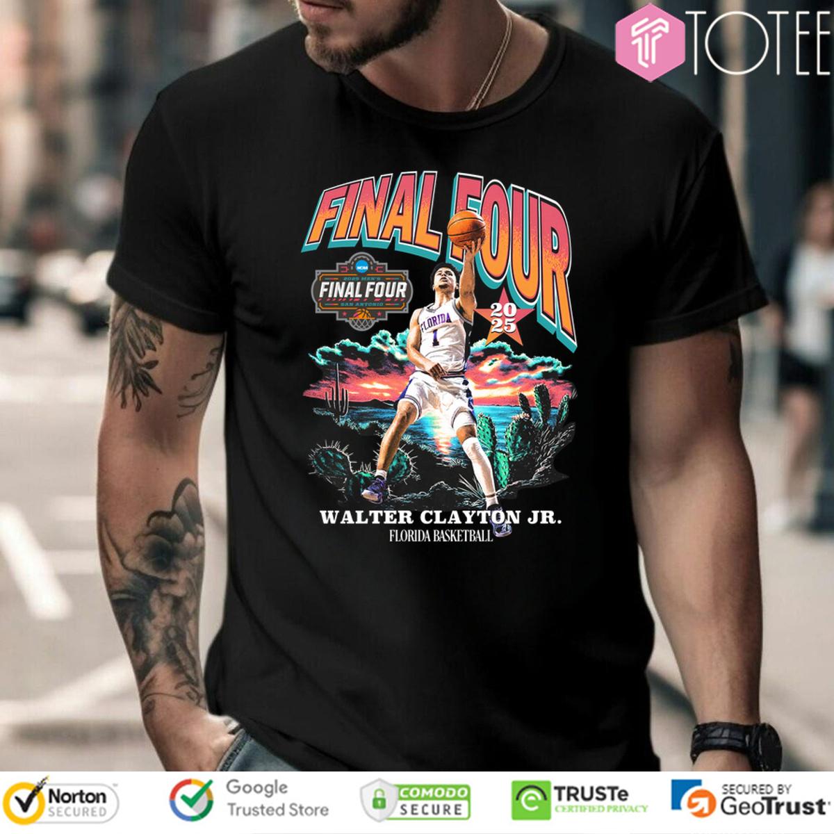 Walter Clayton Jr T-Shirt: Get Final Four Results Now!