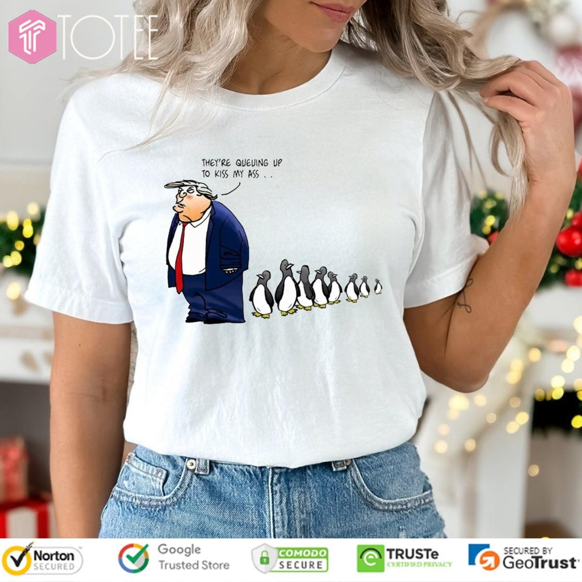 Theyre Trump Tariffs Penguins t-shirt