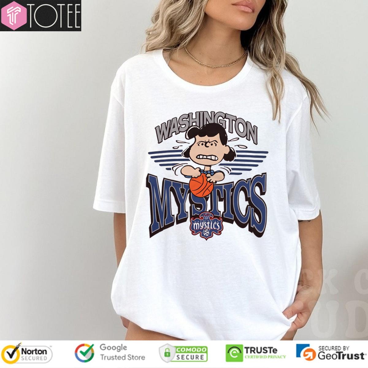Peanuts Lucy TShirt: Best WNBA Mystics Tee (Limited)