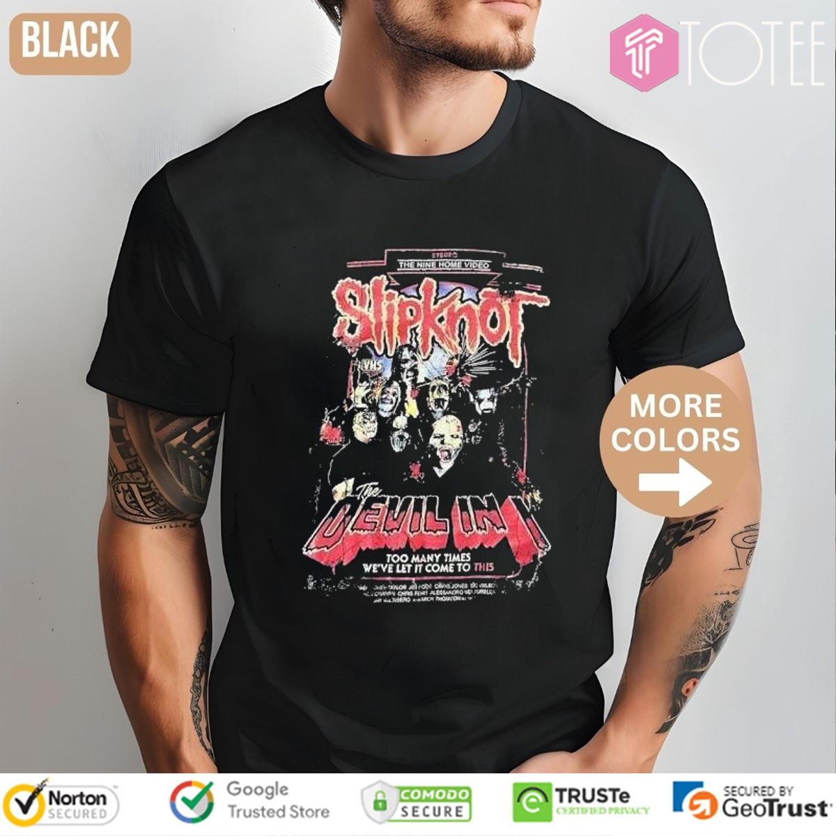 The Devil In I Too Many Times Weve Let It Come To This Slipknot T-shirt