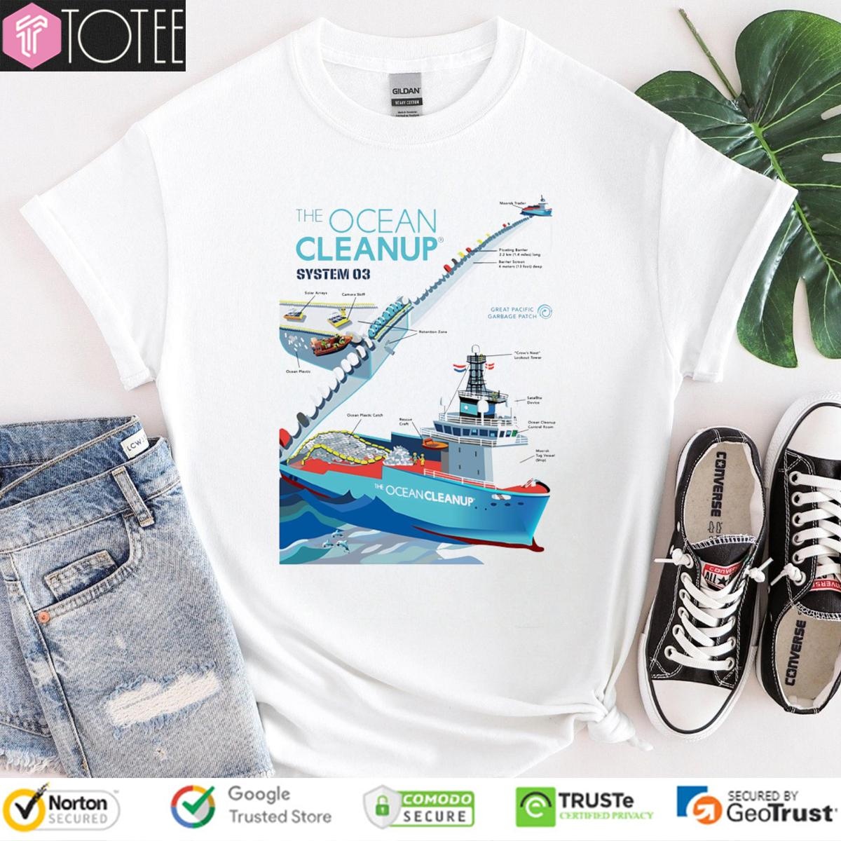 The Ocean Cleanup System 03 T-shirt