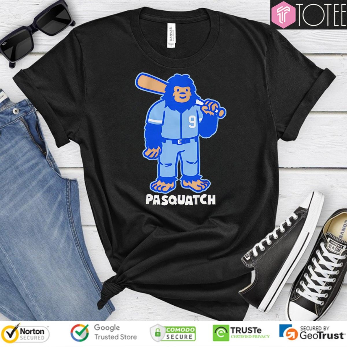 Pasquatch Parody Bigfoot Vinnie Pasquantino Kansas City Royals T-shirt
