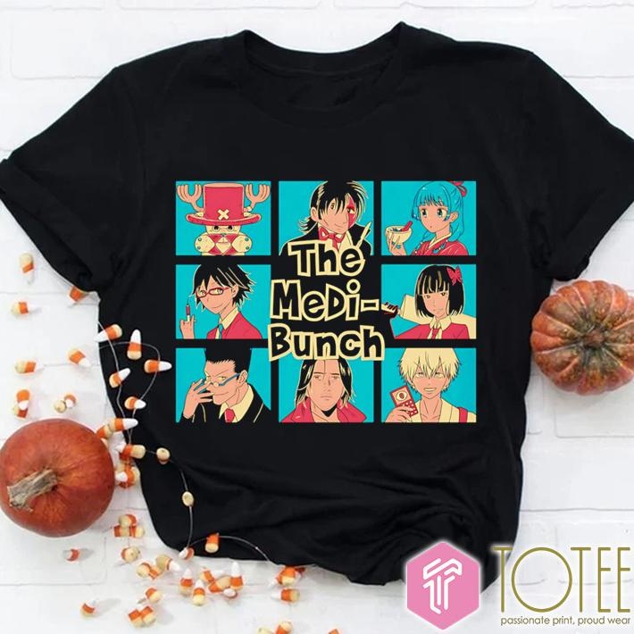 The Medi-Bunch Manga Characters T-shirt