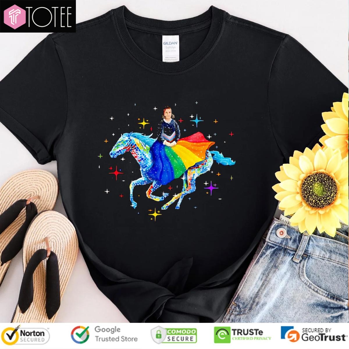 Mary Todd Lincoln Lgbt Pride T-shirt