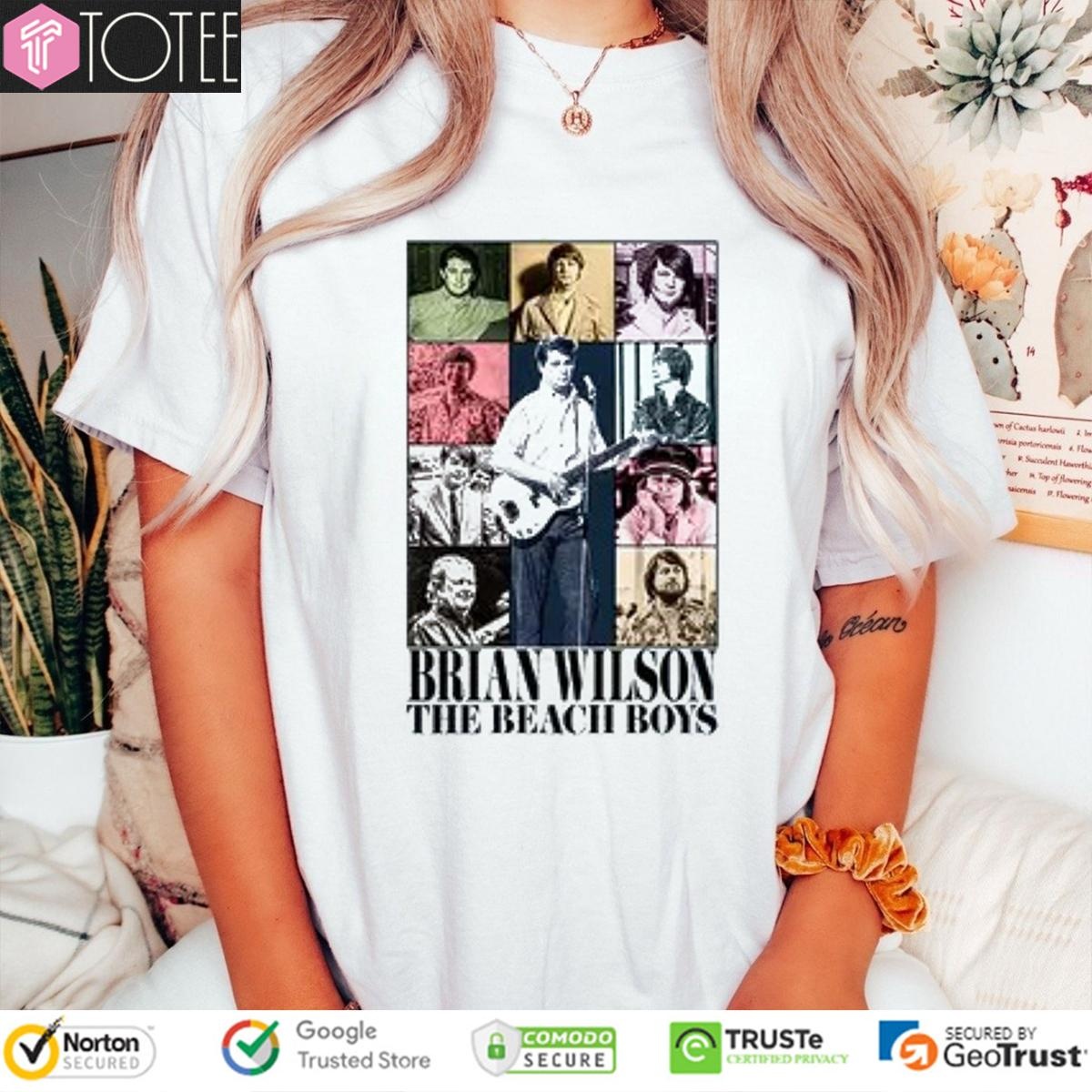 Brian Wilson The Beach Boys Ver Eras Tour T-shirt