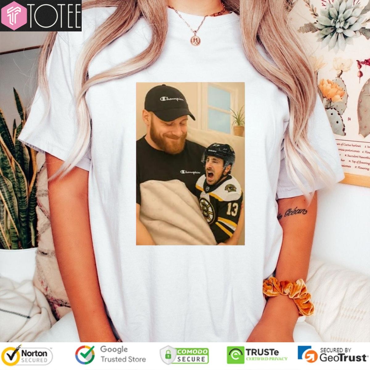 Florida Panthers Sam Bennett Holding Crying Brad Marchand Meme T-shirt