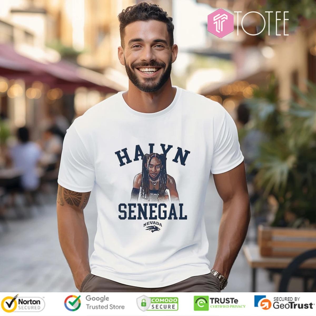 Halyn Senegal Nevada Wolf Pack T-shirt