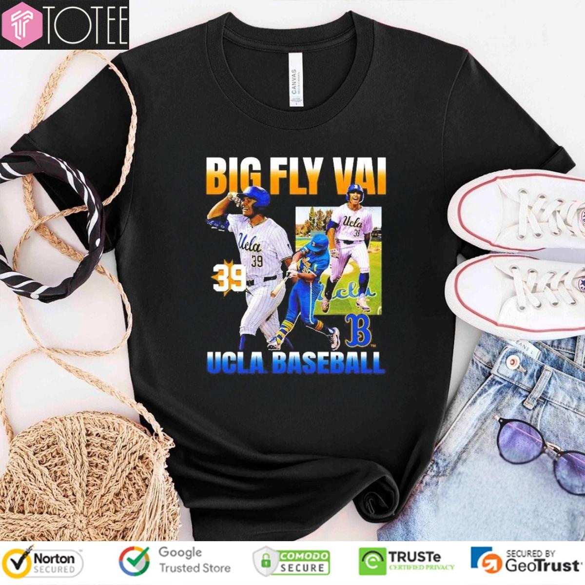 Mulivai Levu 90S Big Fly Vai Ucla Bruins Baseball Shirt T-shirt