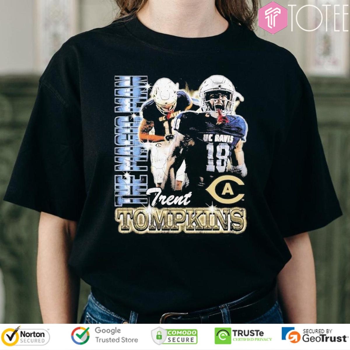 Trent Tompkins The Magic Man Uc Davis Aggies Picture Collage Shirt T-shirt