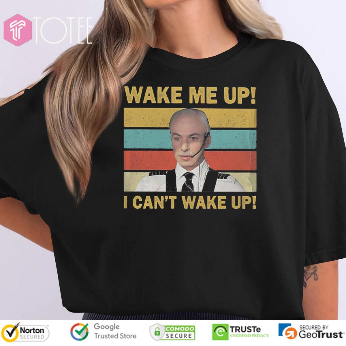 Nathan Fielder Wake Me Up I Cant Wake Up Vintage T-shirt