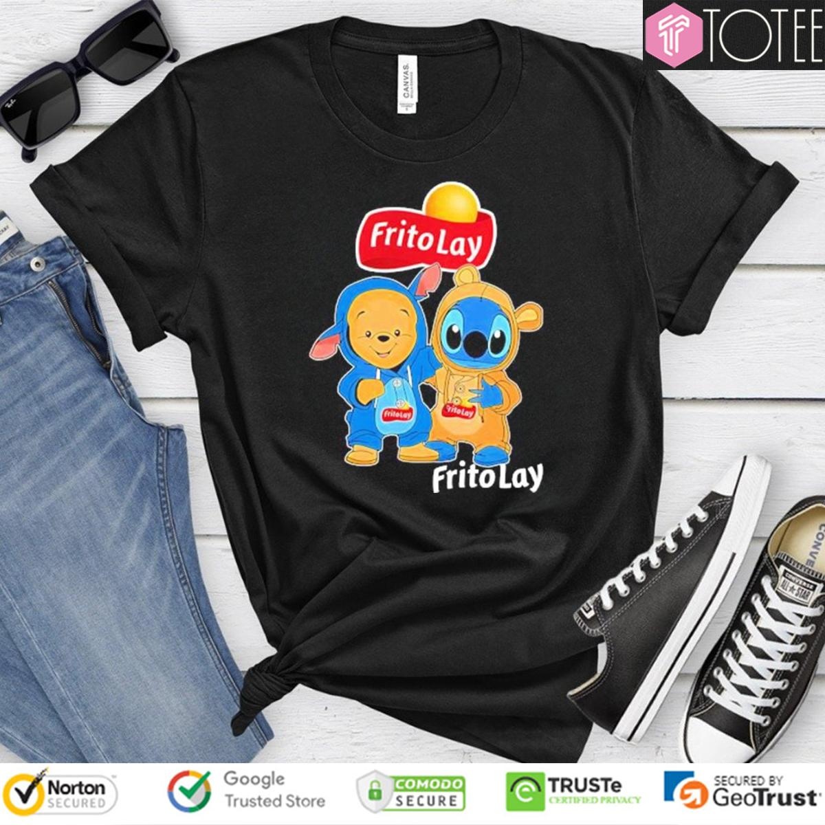 Pooh And Stitch Fritolay T-shirt